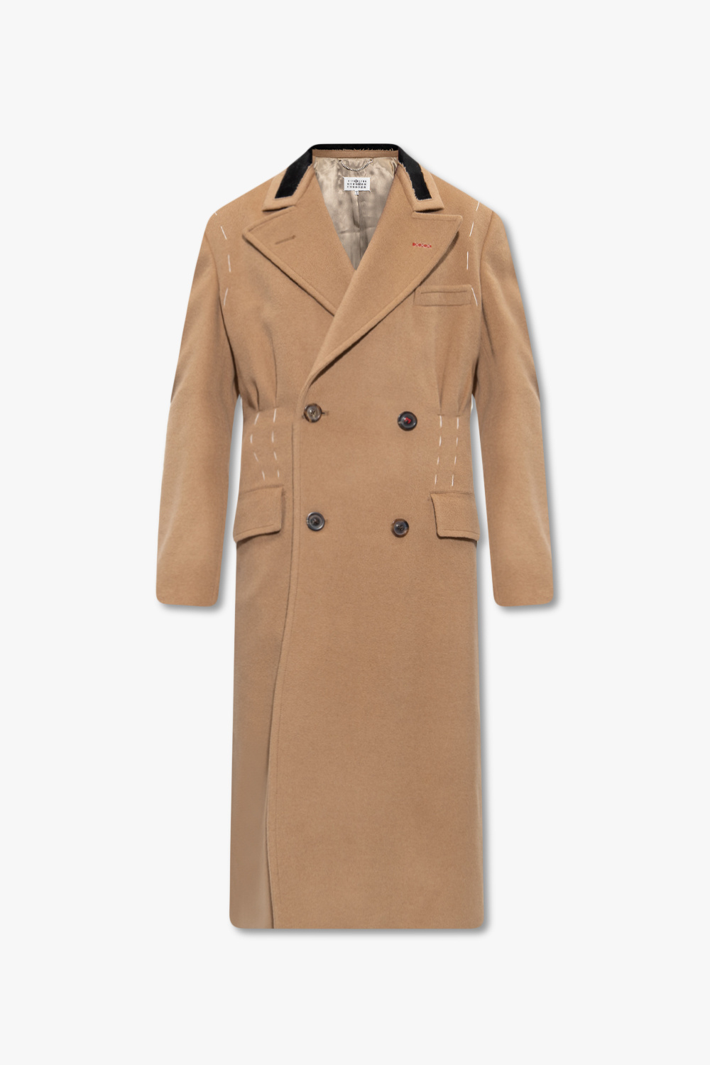 Maison margiela double sales breasted coat